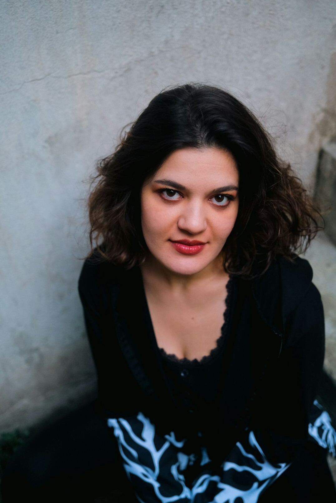Studio portrait of a young Turkish woman communications coordinator